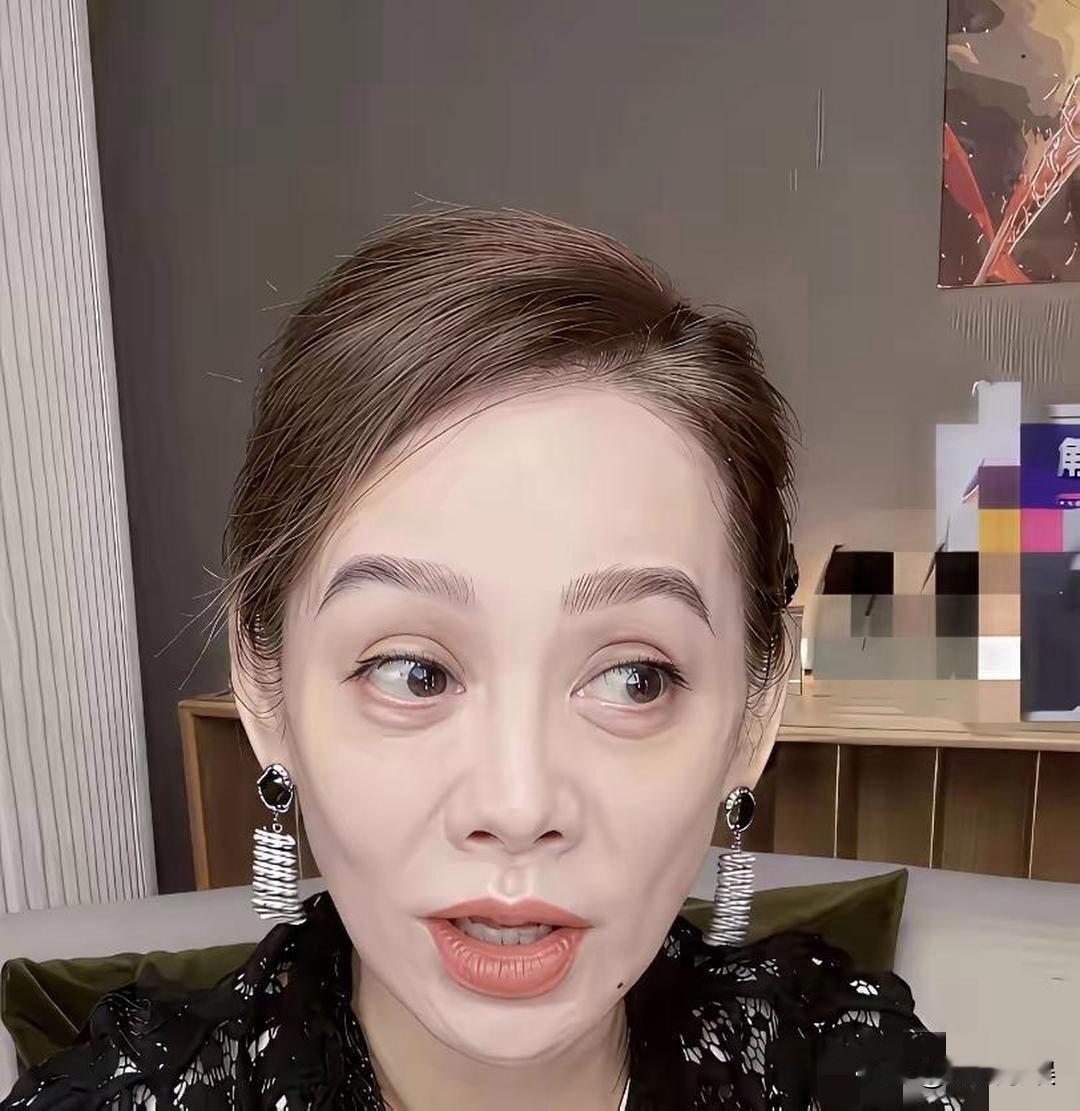 宁静，真实状态曝光！

最近的一场直播中，宁静竟关掉了美颜滤镜，不化妆，不填充，