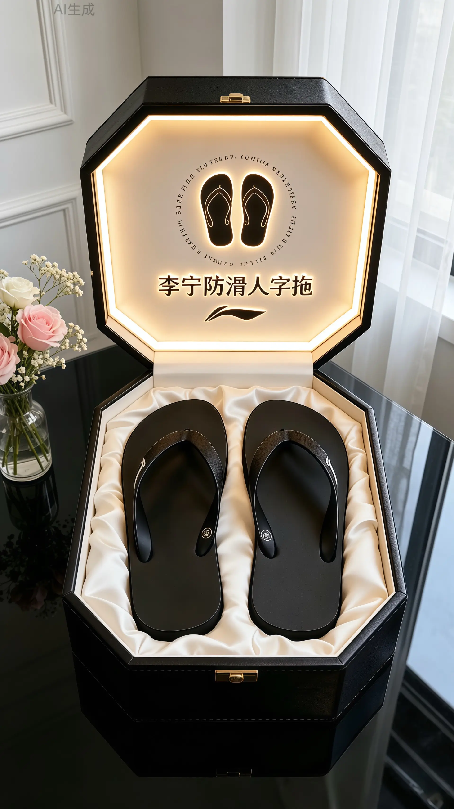 李宁拖鞋 人字拖男 拖鞋 洗澡拖鞋 鞋