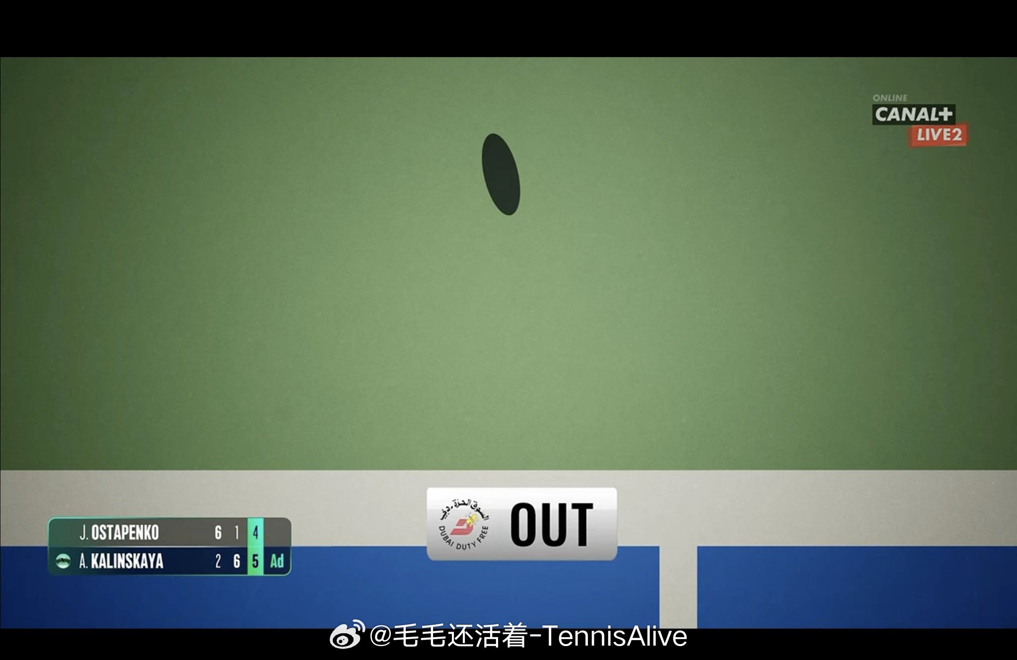 【四字形容】奥斯塔彭科首轮出局卡琳斯卡娅2-6 6-1 6-4奥斯塔彭科打进迪拜