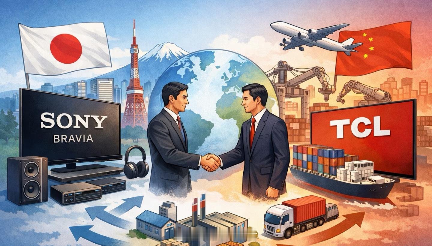 如何看待索尼电视牵手TCL索尼与TCL的合作是 “优势互补、各取所需” 的理性选