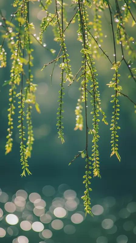 柳色初浓映小窗，
东风渐煦入吾房。
一年春韵随花长，
万里韶光绕梦翔。
寻旧迹，