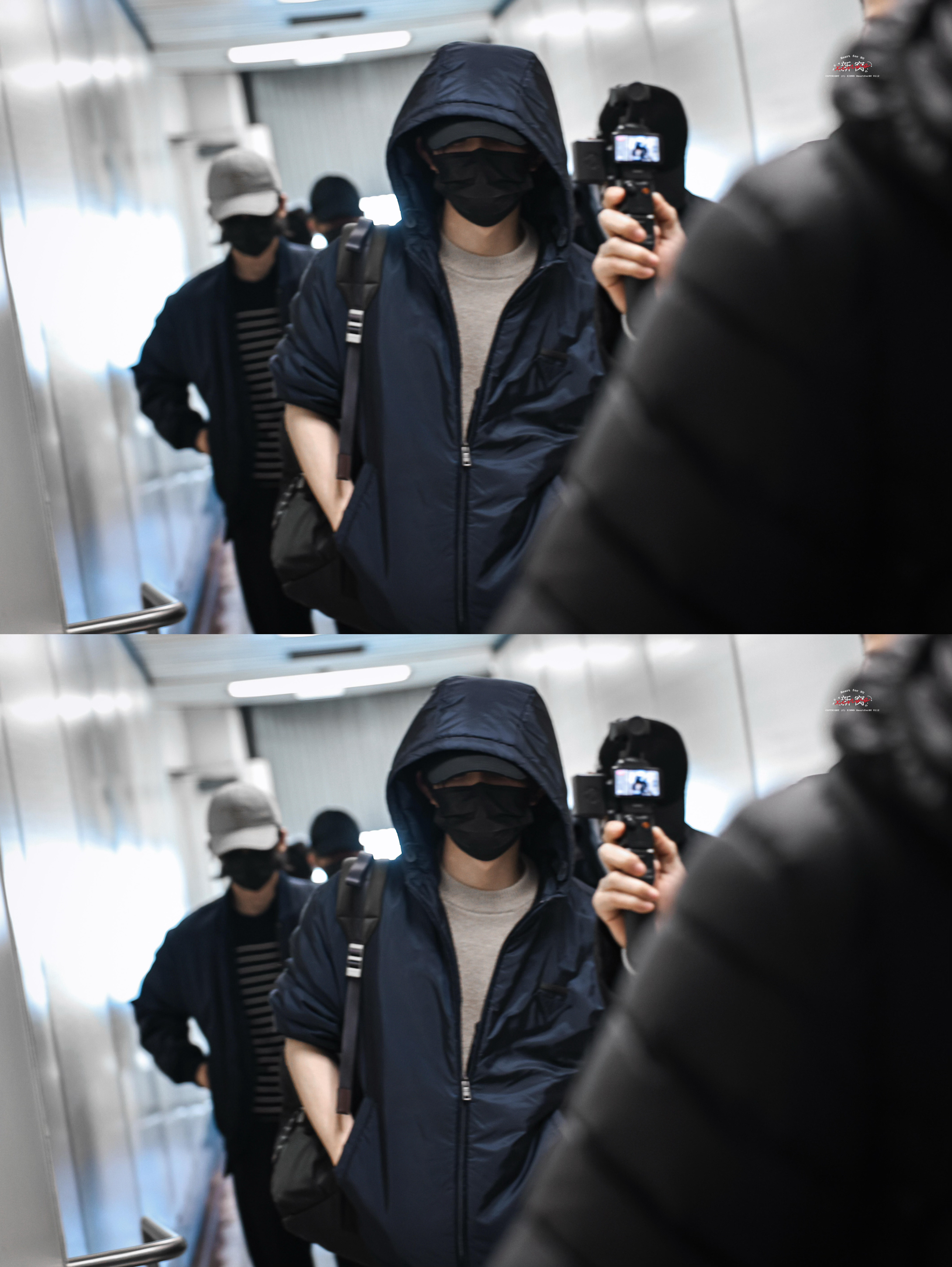 苏新皓抵达米兰了 .TOP少年组合普拉达米兰亮相苏新皓米兰到达小合集 酷酷的帅帅