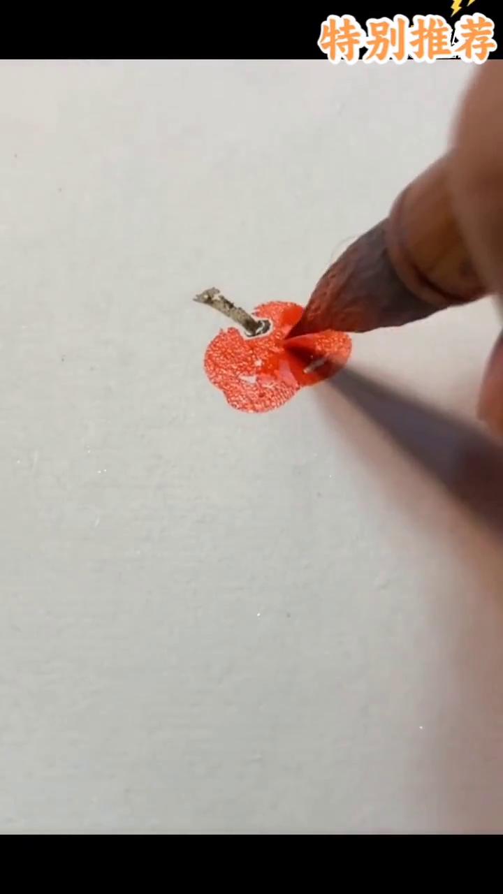 特别推荐：柿子绘画示范。