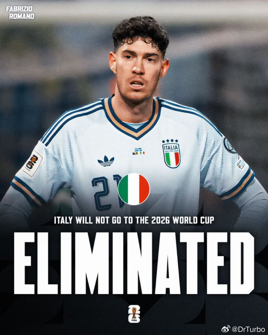 意大利主教练加图索：结果很伤人 这是一个难以接受的巨大打击 这不公平 但这就是足