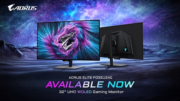 技嘉 AORUS ELITE FO32U24G 32 寸 4K 240Hz WOLED 电竞显示器正
