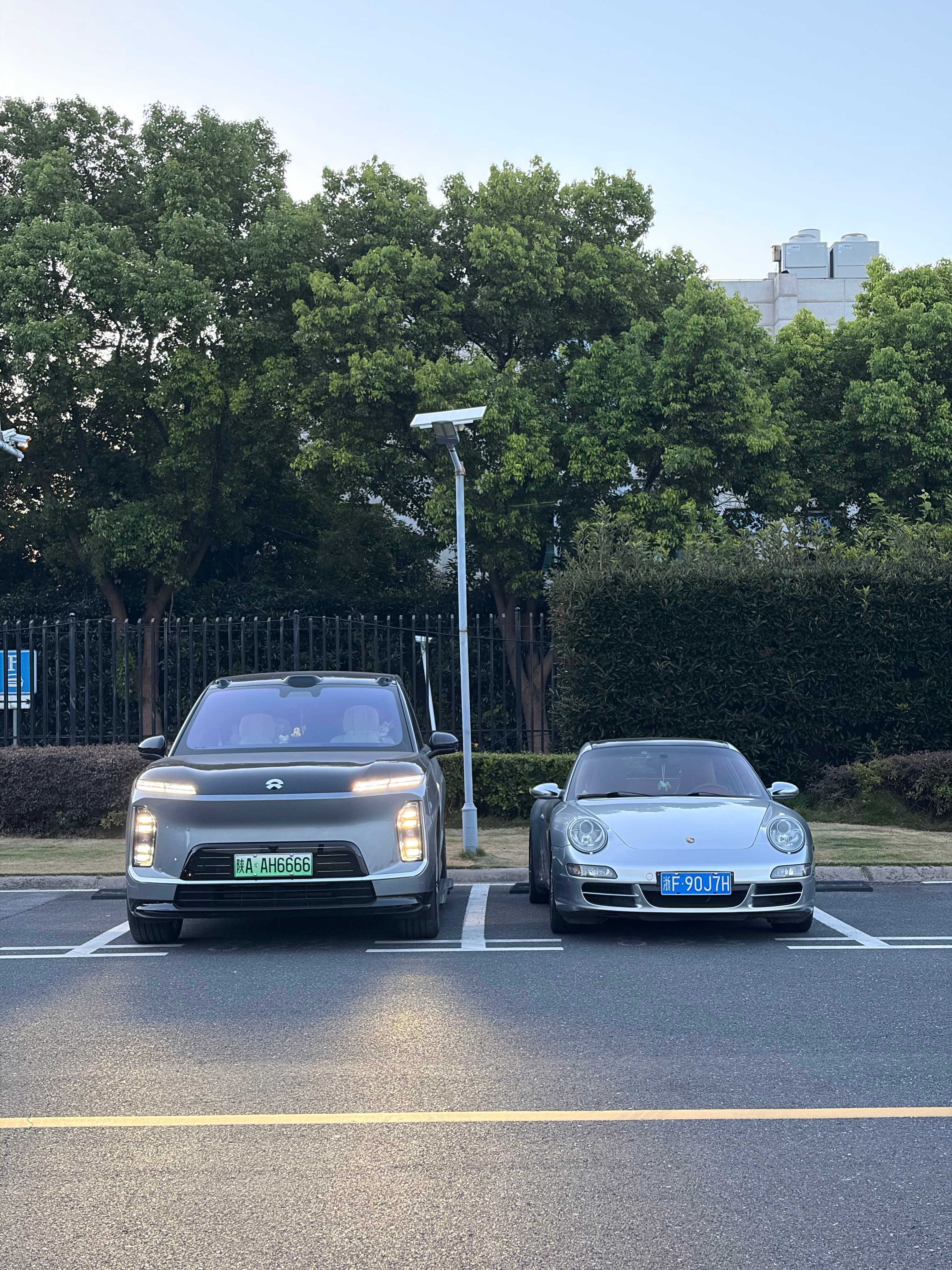 突击检查你们的夫妻车蔚来es9 上海