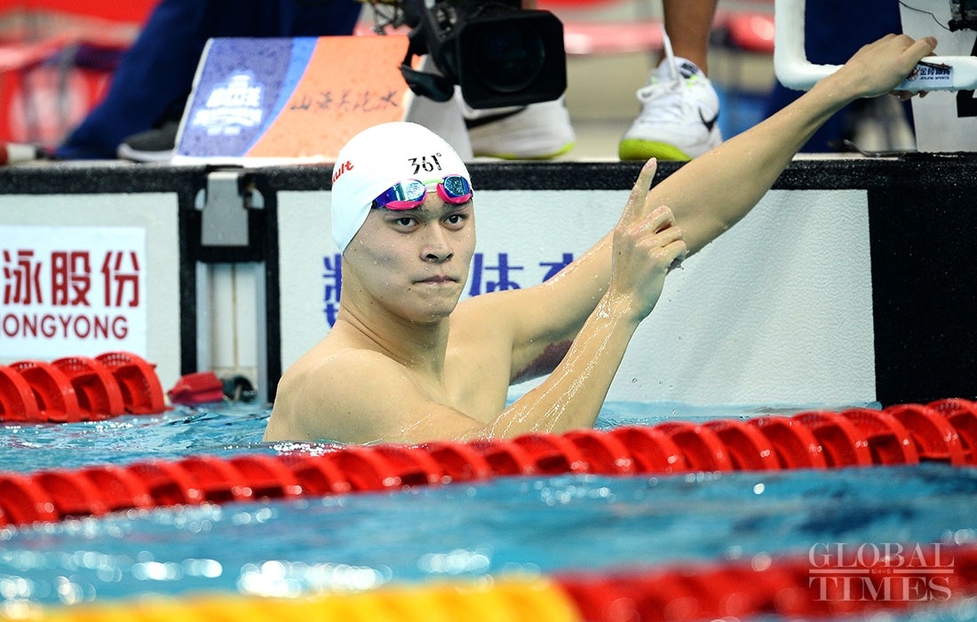 『8349』20170904 天津全运会男子800m自由泳决赛孙杨的泳池不止一百