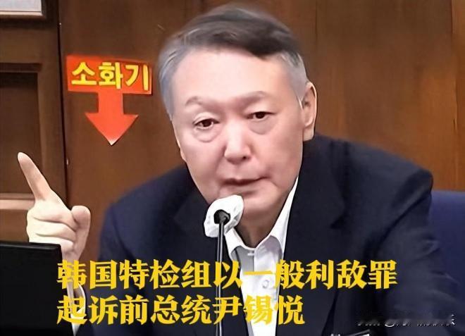 ‌韩国特检组以一般利敌罪起诉前总统尹锡悦‌

   据外媒韩联社10日报道，韩国