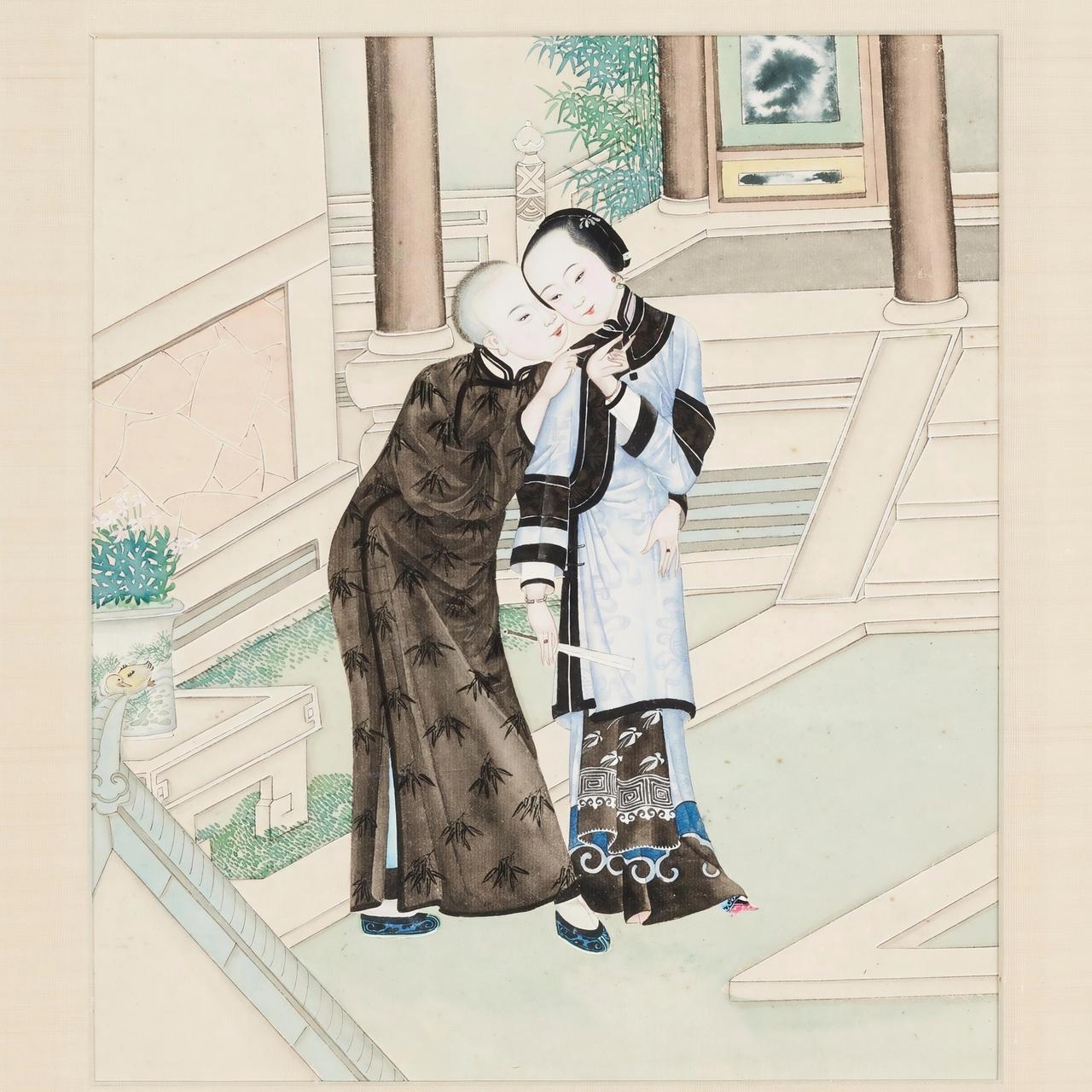 两情若是久长时，又岂在朝朝暮暮。晒晒你喜欢的国画作品 能否展示下你的国画作品 国