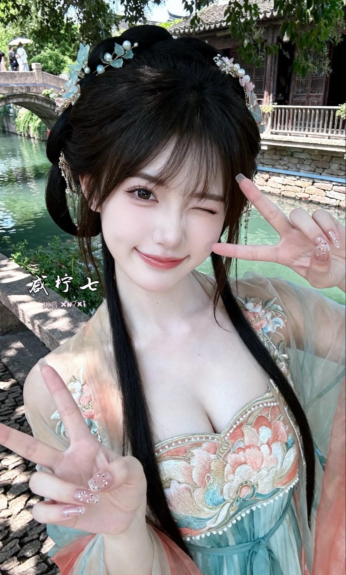 原创古风计划 甜妹汉服小姐 美女 古风