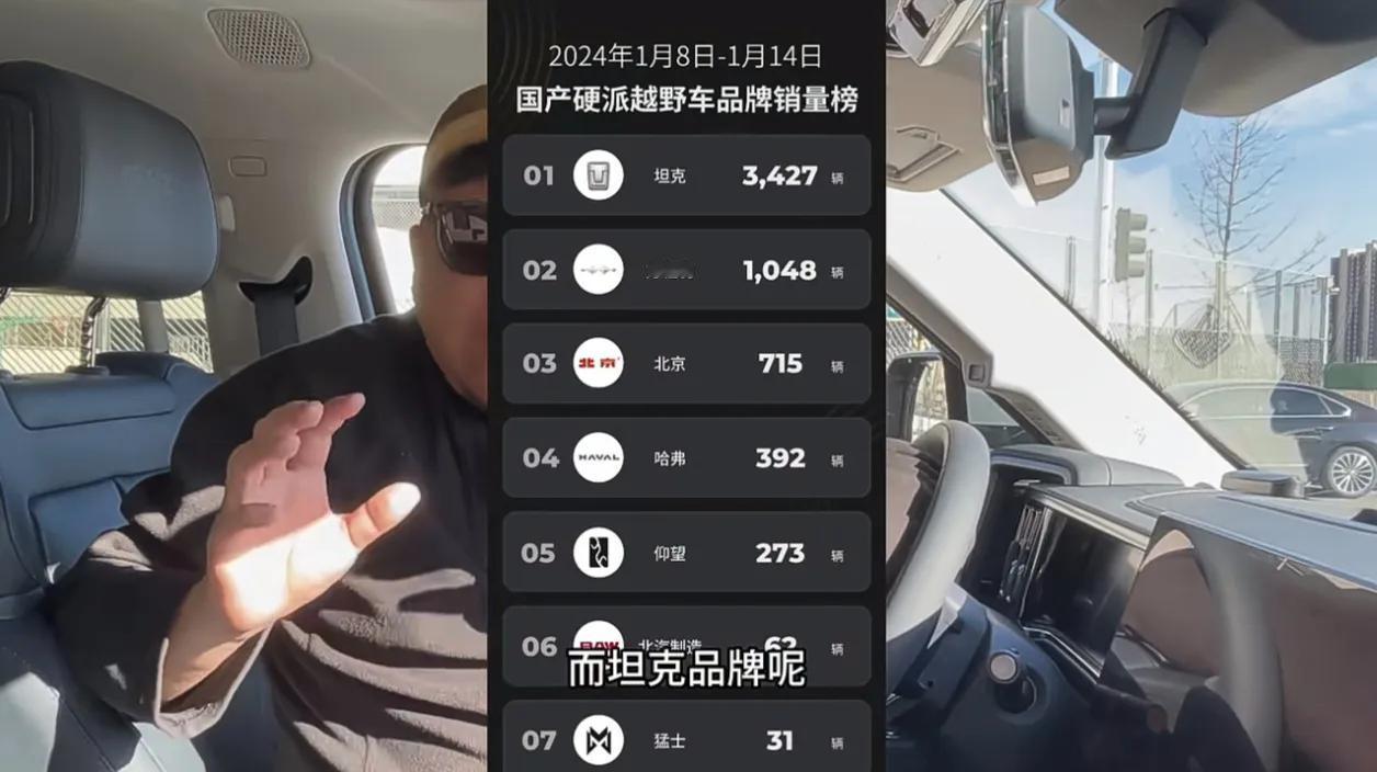 看不下去了！比销量也不能这么比吧！看起来似乎是那么回事，实际上有误导之嫌！拿坦克