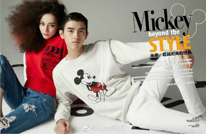 迪丽热巴陈飞宇9年前拍的杂志 迪丽热巴陈飞宇9年前杂志原来灵主大人和将军这么早就