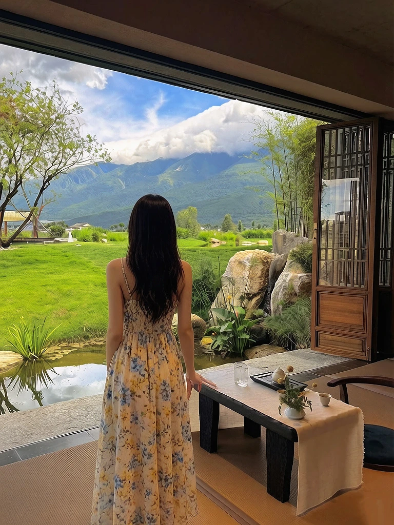 在大理苍山脚下☁️来一场夏日Stayation🍃 每次来大理 总想着...