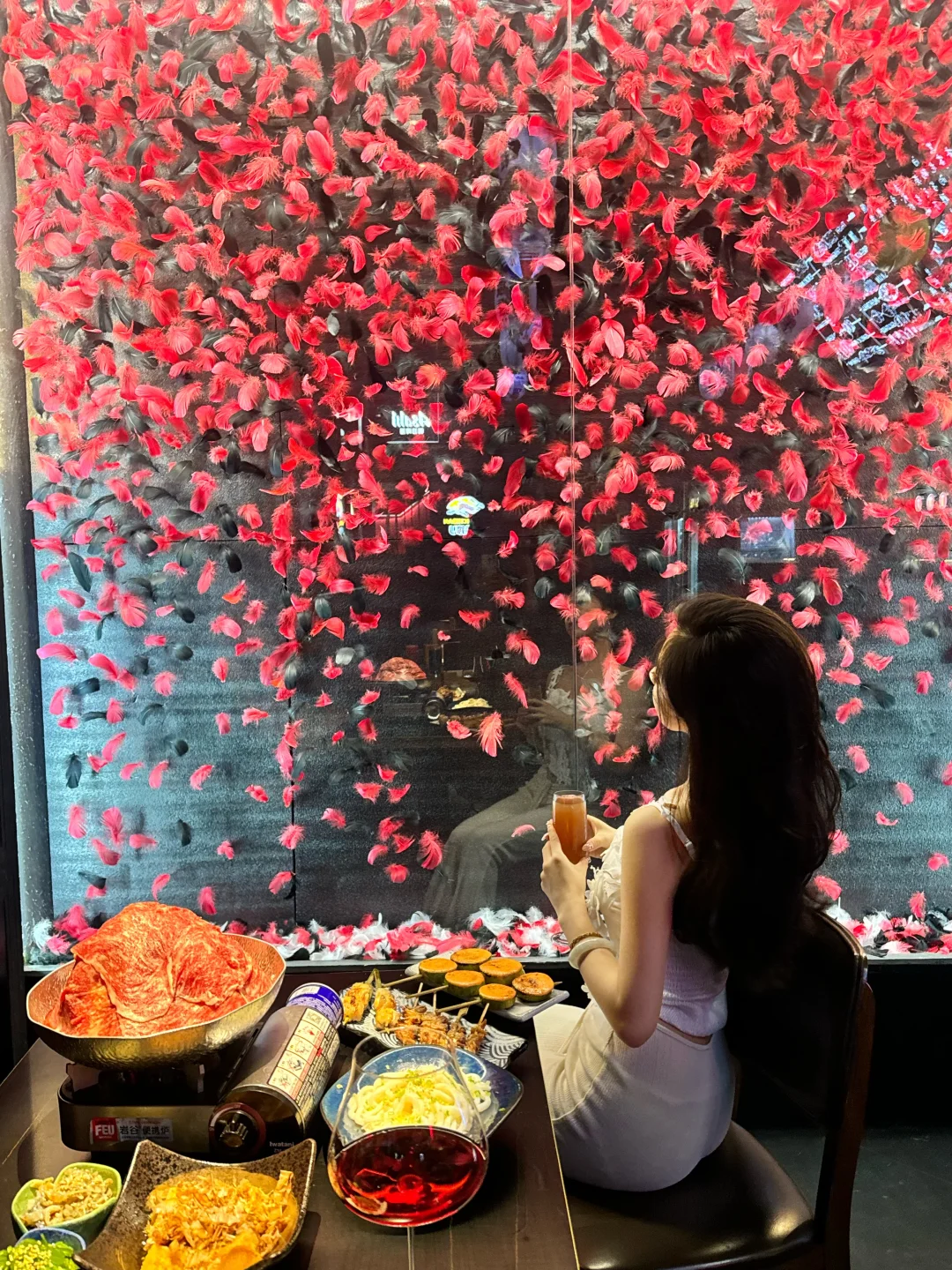 吃到了浪漫漂亮饭💕好适合约会~