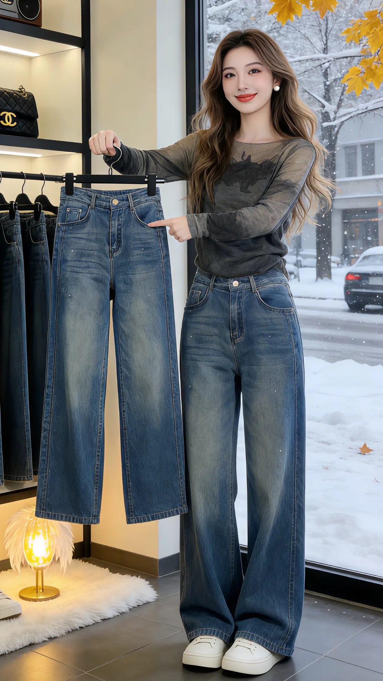 女装搭配 牛仔裤 穿出自己的风格 春款上新 过年就要美美哒