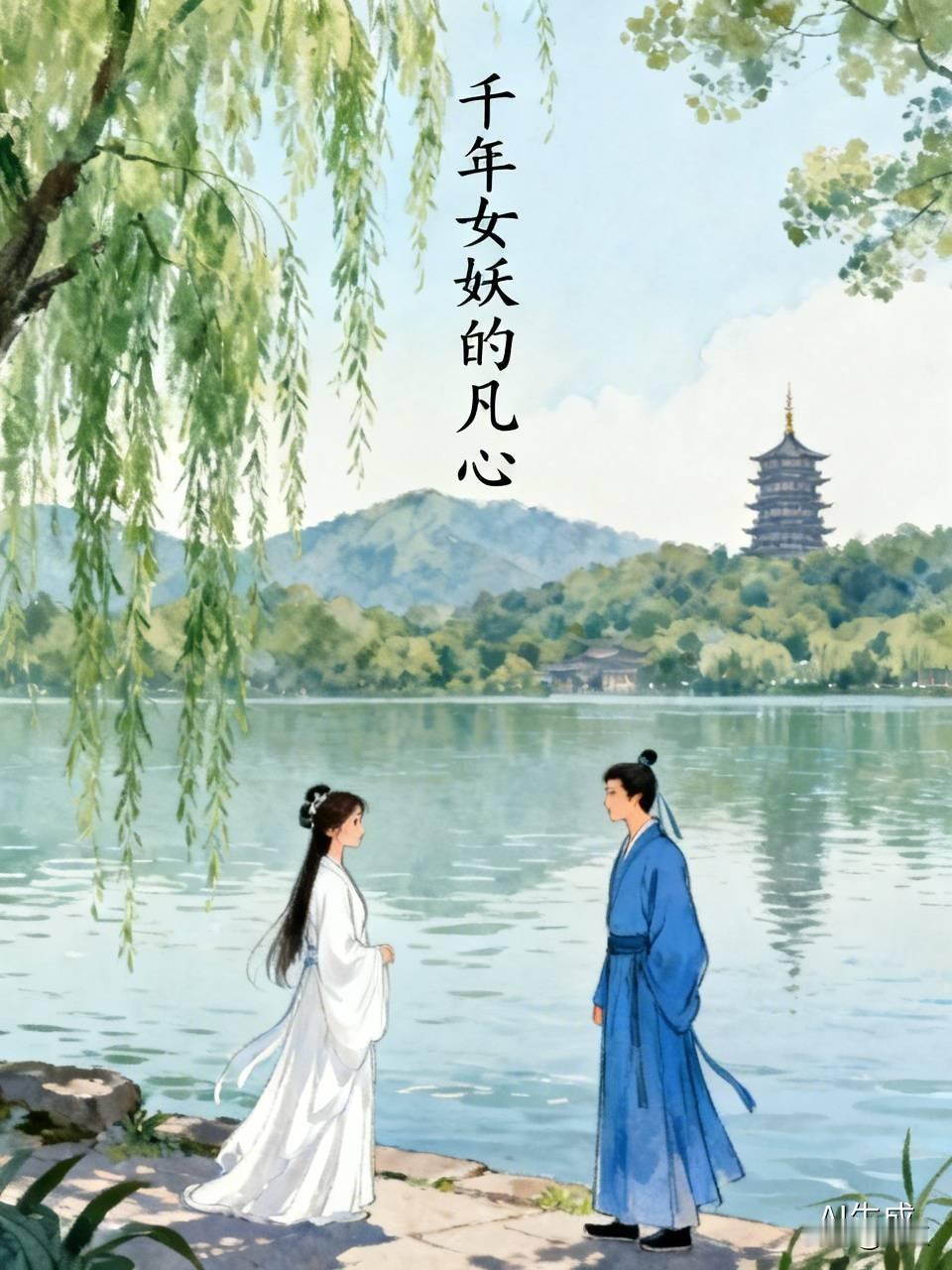 从前有个女妖，历经千余年的修炼，忽然萌生了凡心，想去人间一探究竟。

她来到西湖