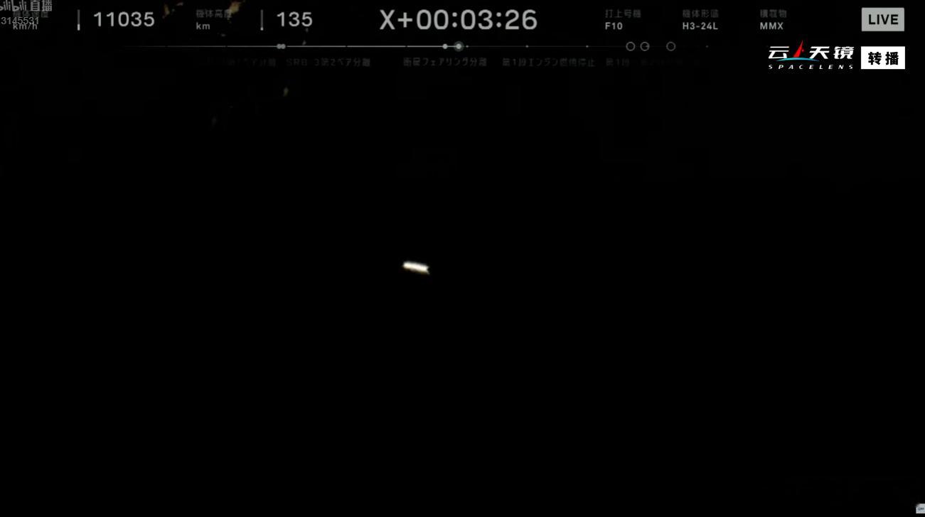 MMX探测器 抛整流罩 ​​​