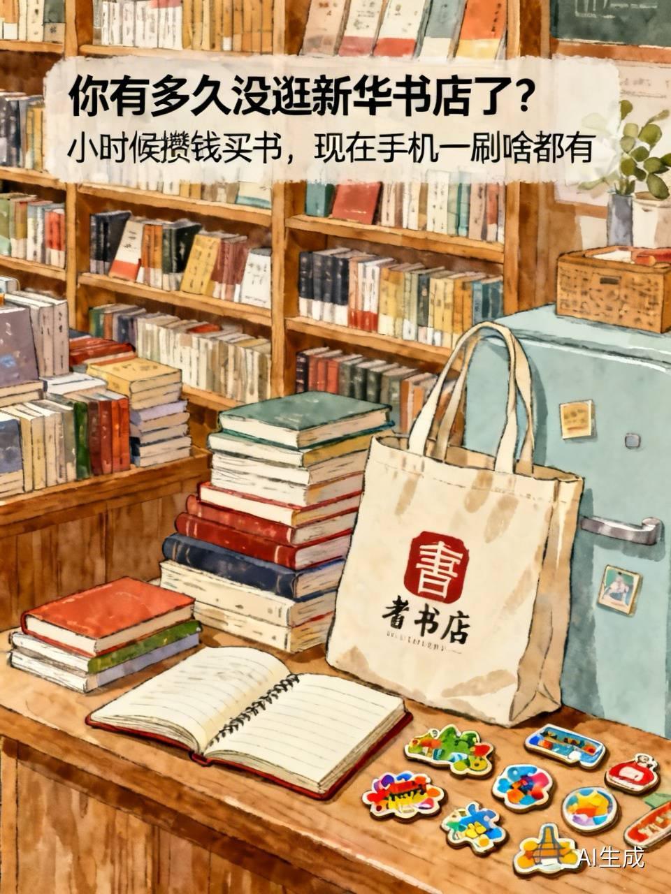 想问问友友们，你们现在还逛新华书店吗？

我反正好久没正经去了。前几天路过，脚一