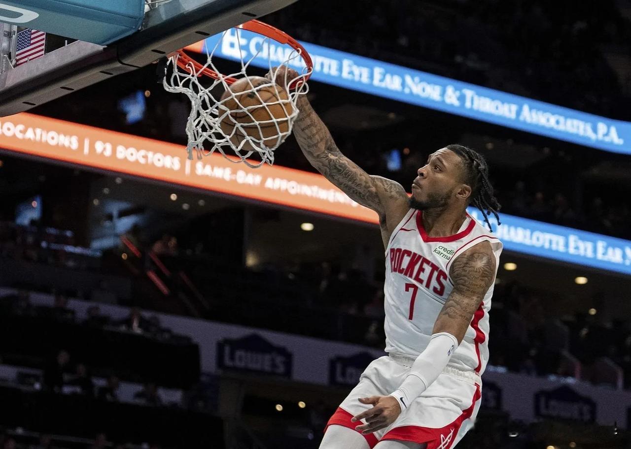 NBA，火箭104-106篮网，28分转失败，白摩19分，申京丢关键罚篮，揭露出