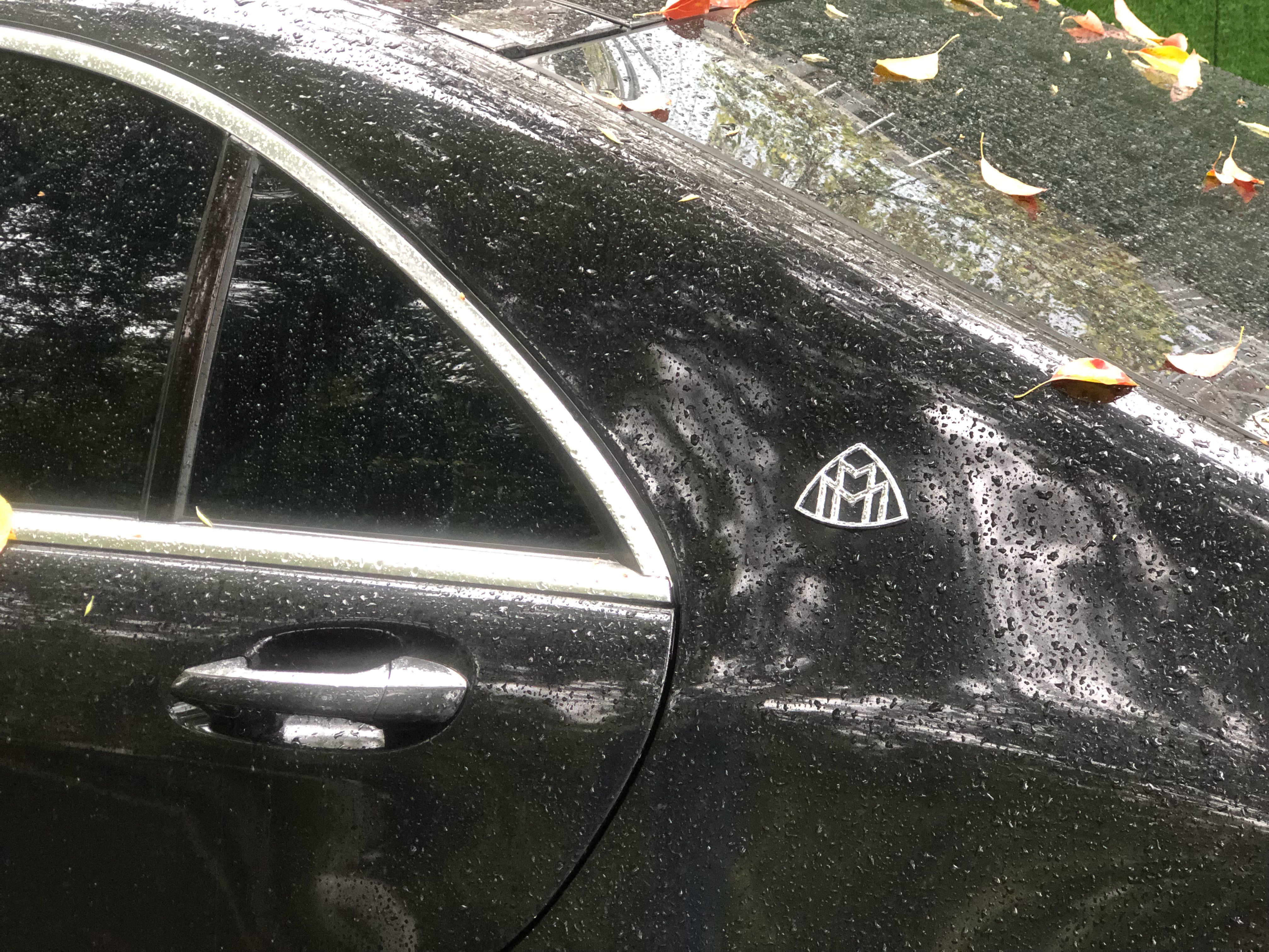 汽车汽车街拍我与汽车的日常奔驰 奔驰S 安康