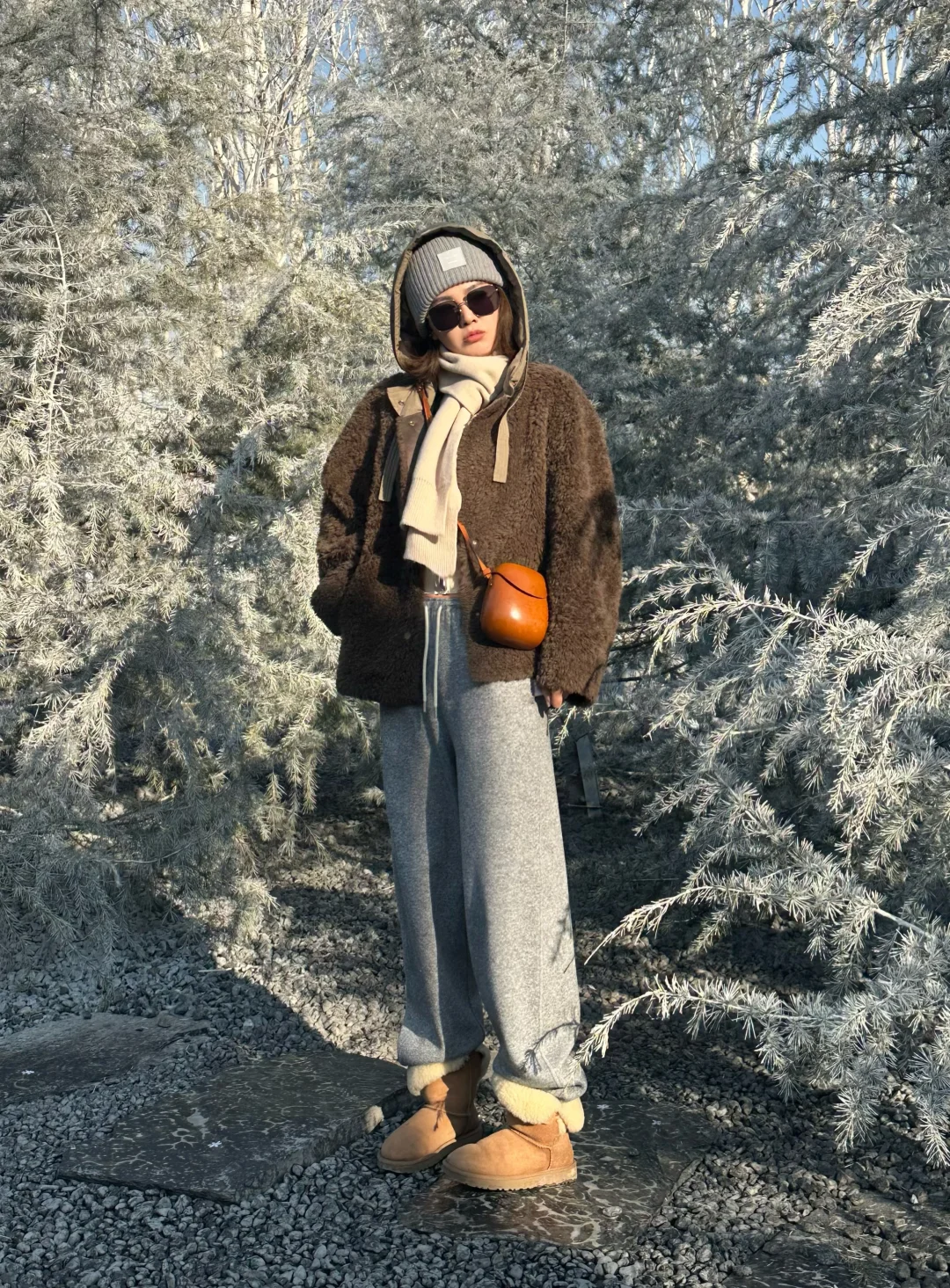OOTD舒适至上 | 一身毛绒绒，软软糯糯的穿搭