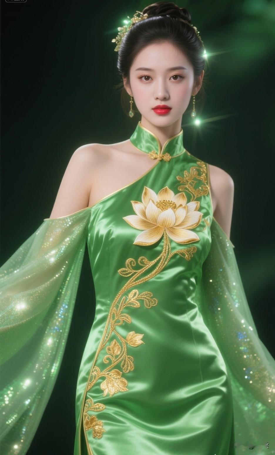 如何选择旗袍并搭配