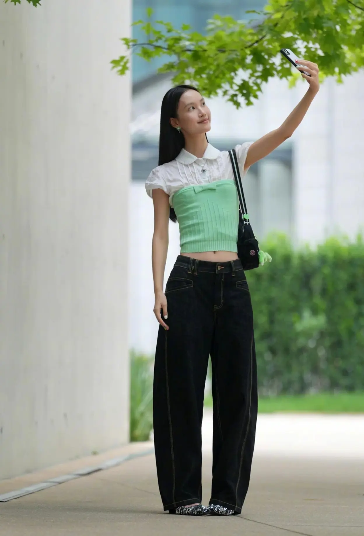 街头穿搭 裙子 摄影 街拍穿搭