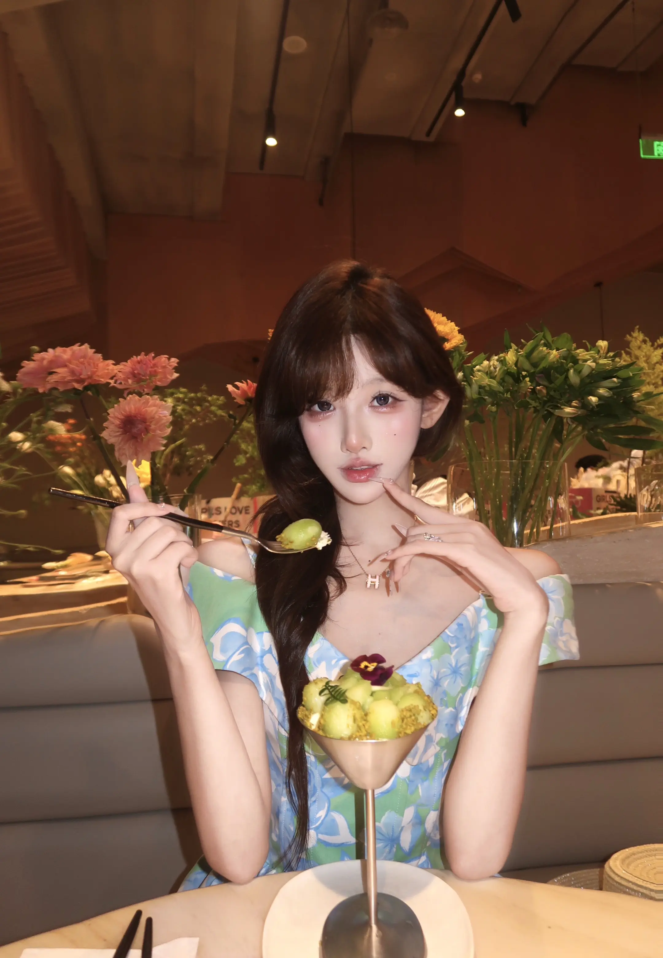 你说你喜欢海 我还以为是我的齐刘海