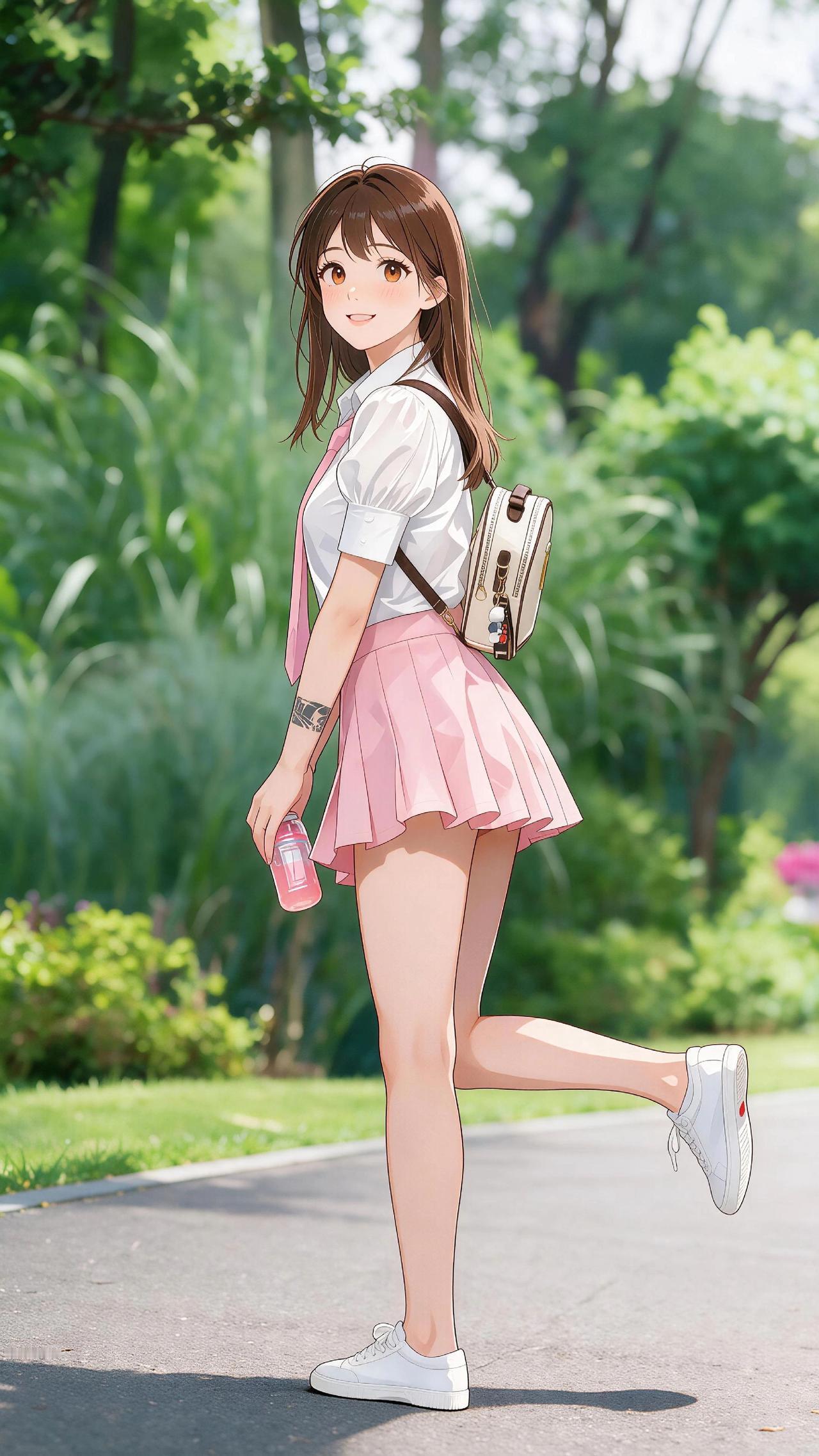 闯入动漫世界，是夏日限定的少女感💐明媚感穿搭 甜妹穿搭分享 明媚又元气的夏日穿