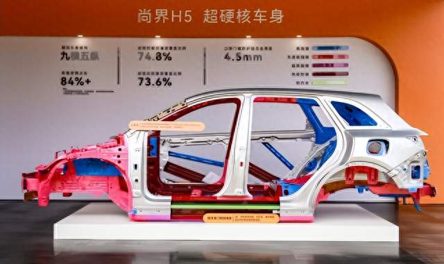 尚界H5亮相北京车展,以C-NCAP五星+安全标准重塑家用SUV价值标杆