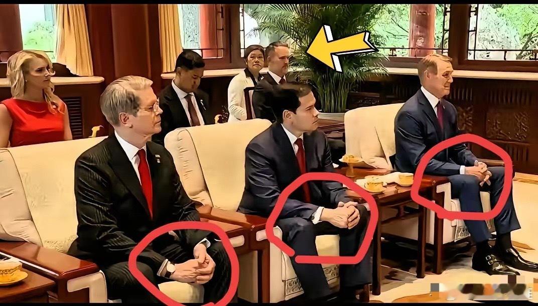 镜头之下一目了然！美国代表团在别国和在中国截然不同！    终于真切见识到了什么