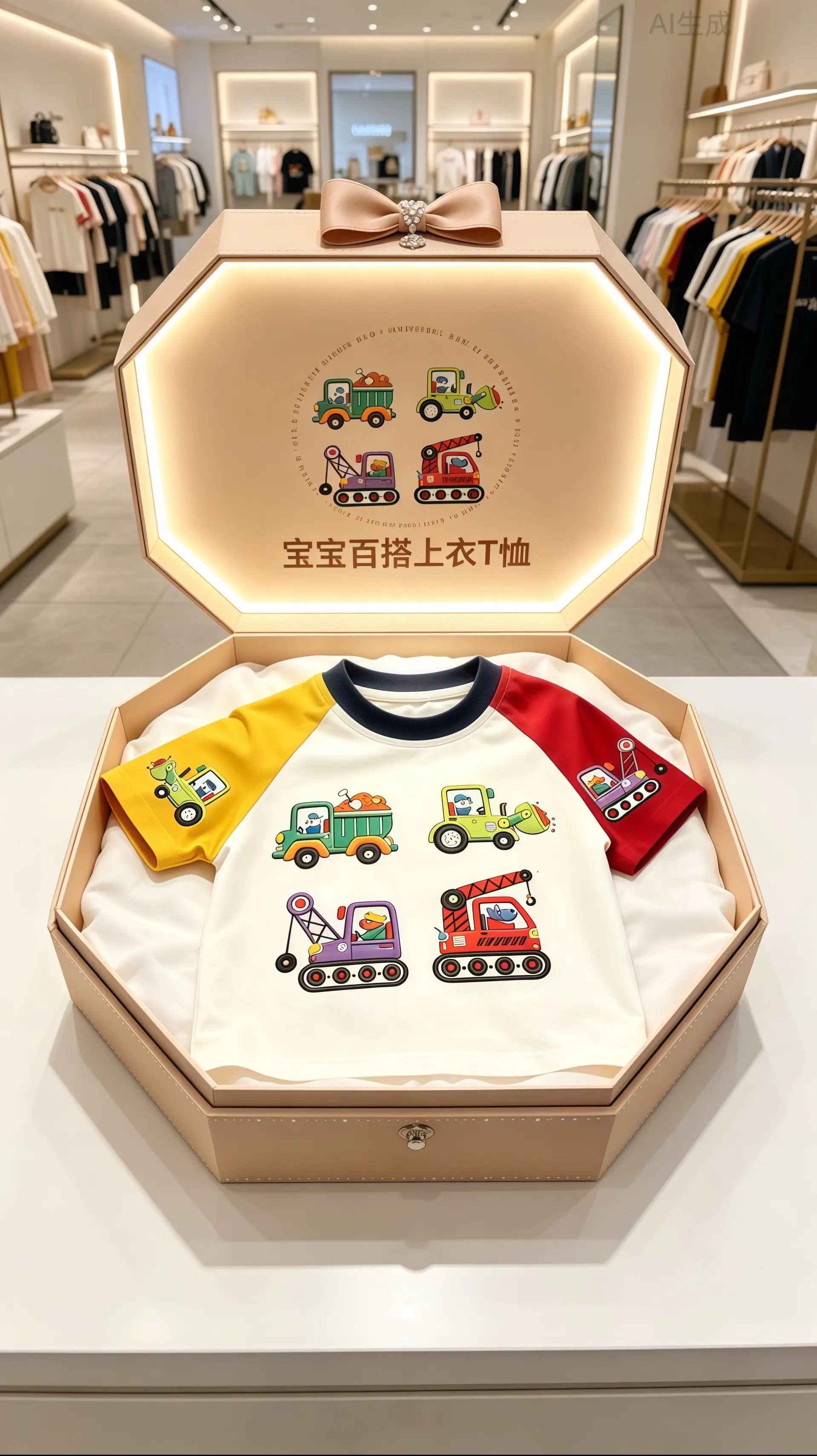 潮娃穿搭 男童穿搭 短袖恤 高品质童装儿童T恤