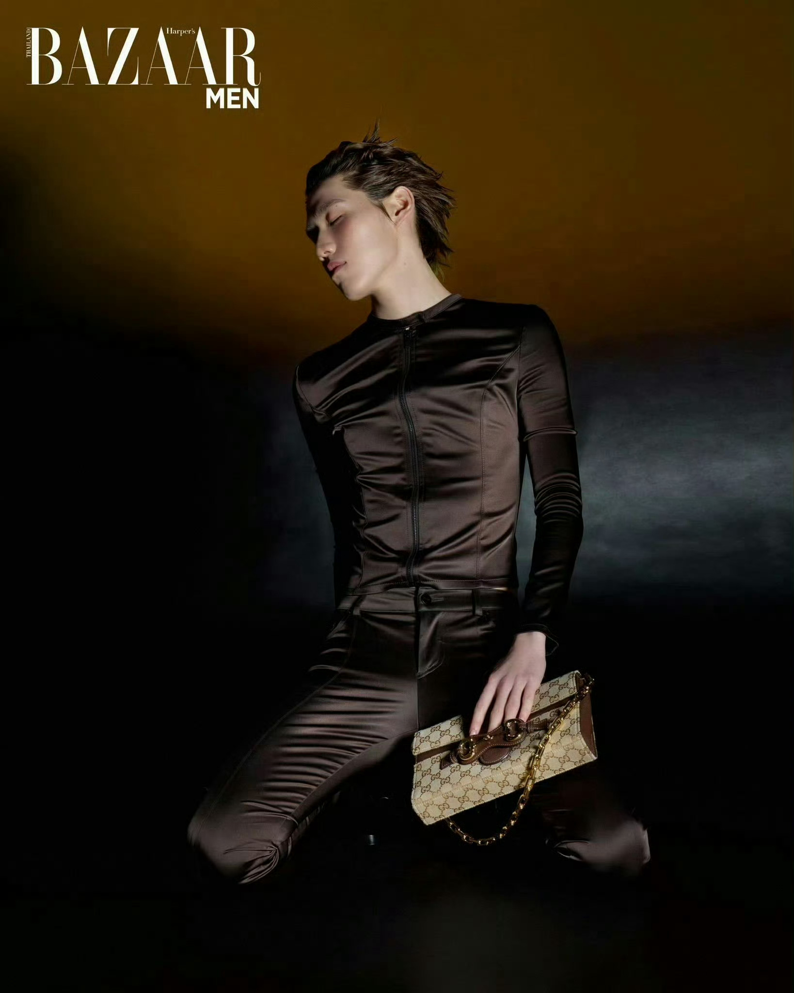 PP✖️BAZAAR MEN 泰国版九月电子刊封面大片 身穿Gucci 2026