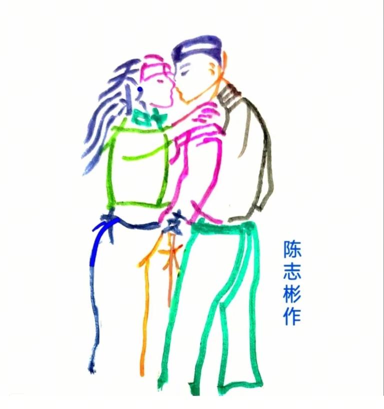 〔看图猜字〕图中画面太有创意了。隐藏几个字。你能看出来啥字组成的。据说百分之九十