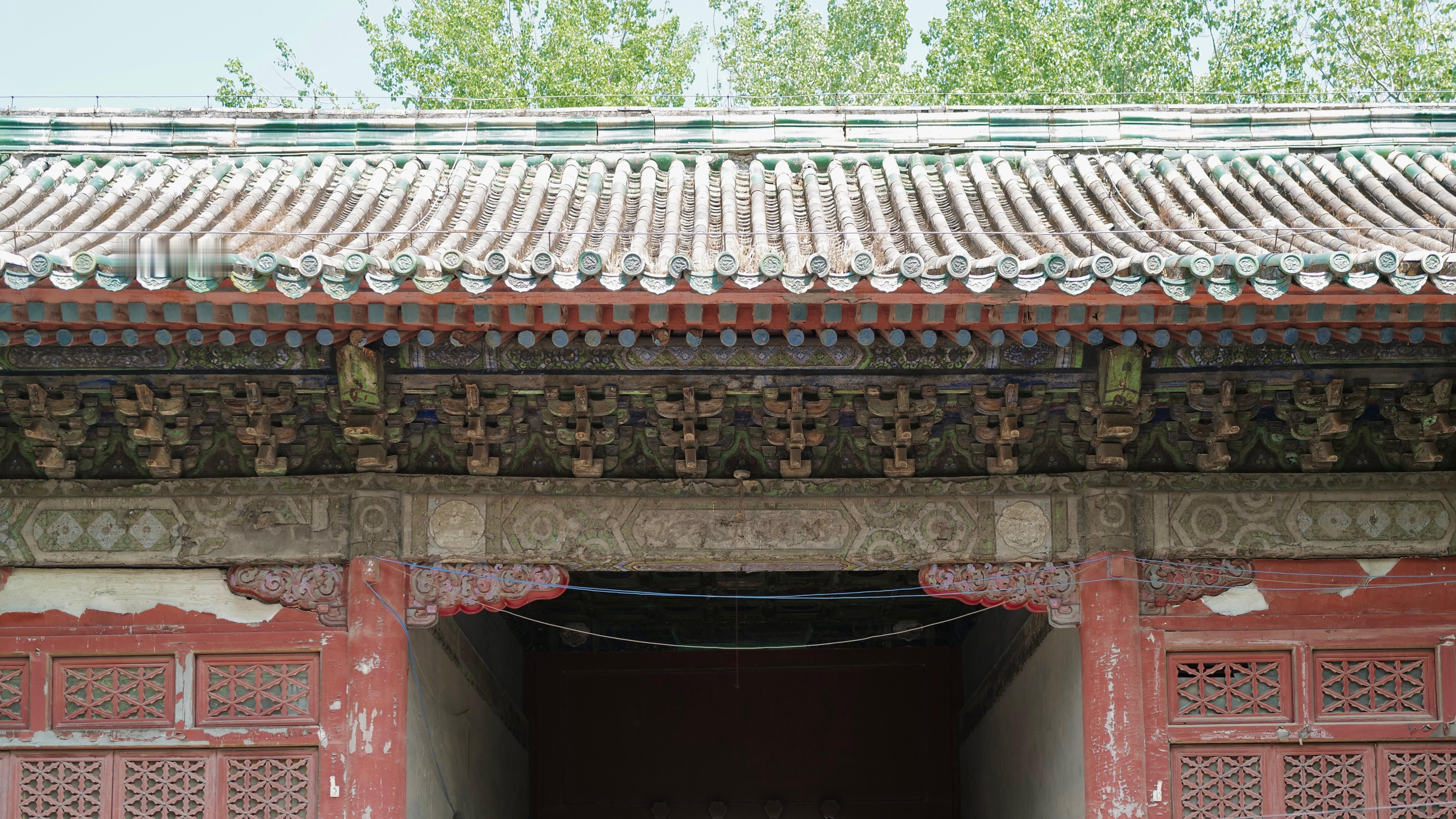 借世界图书出版北京公司世界读书日读者开放之机，参观孚王府。昔年高广的王公居所，改