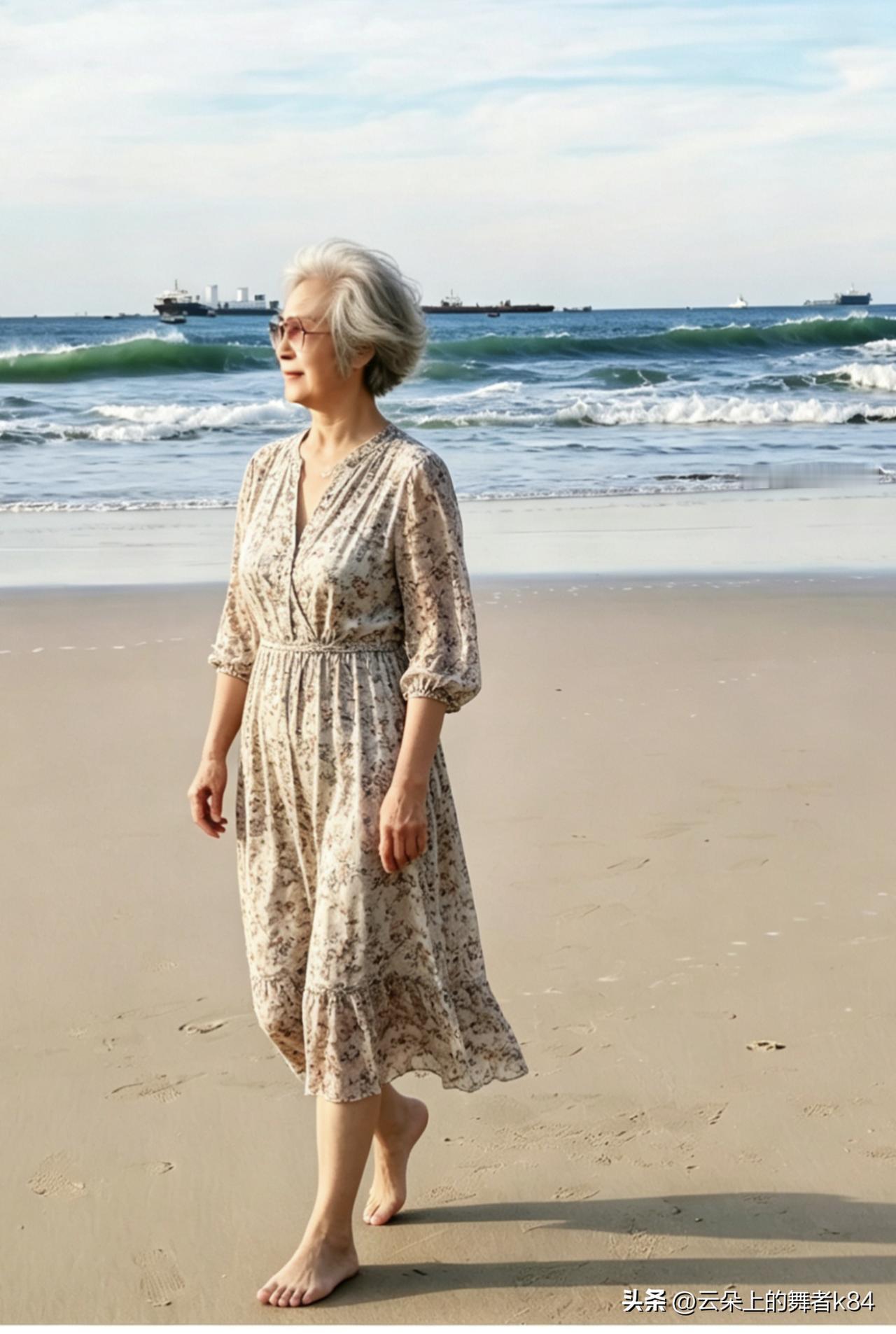 喜欢大海的辽阔、深邃、包容与神秘。在大海面前，所有的忧虑烦恼都显得那么渺小和微不