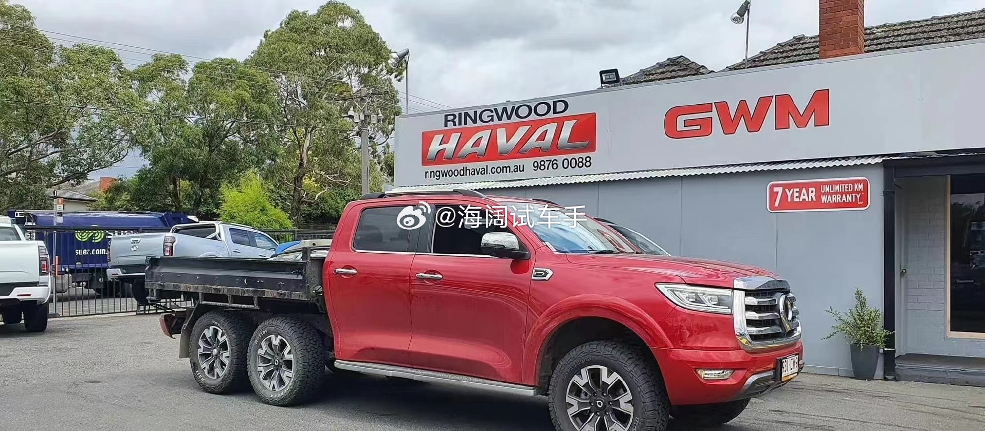 6X6的皮卡投产了吗？？？海阔试车超话