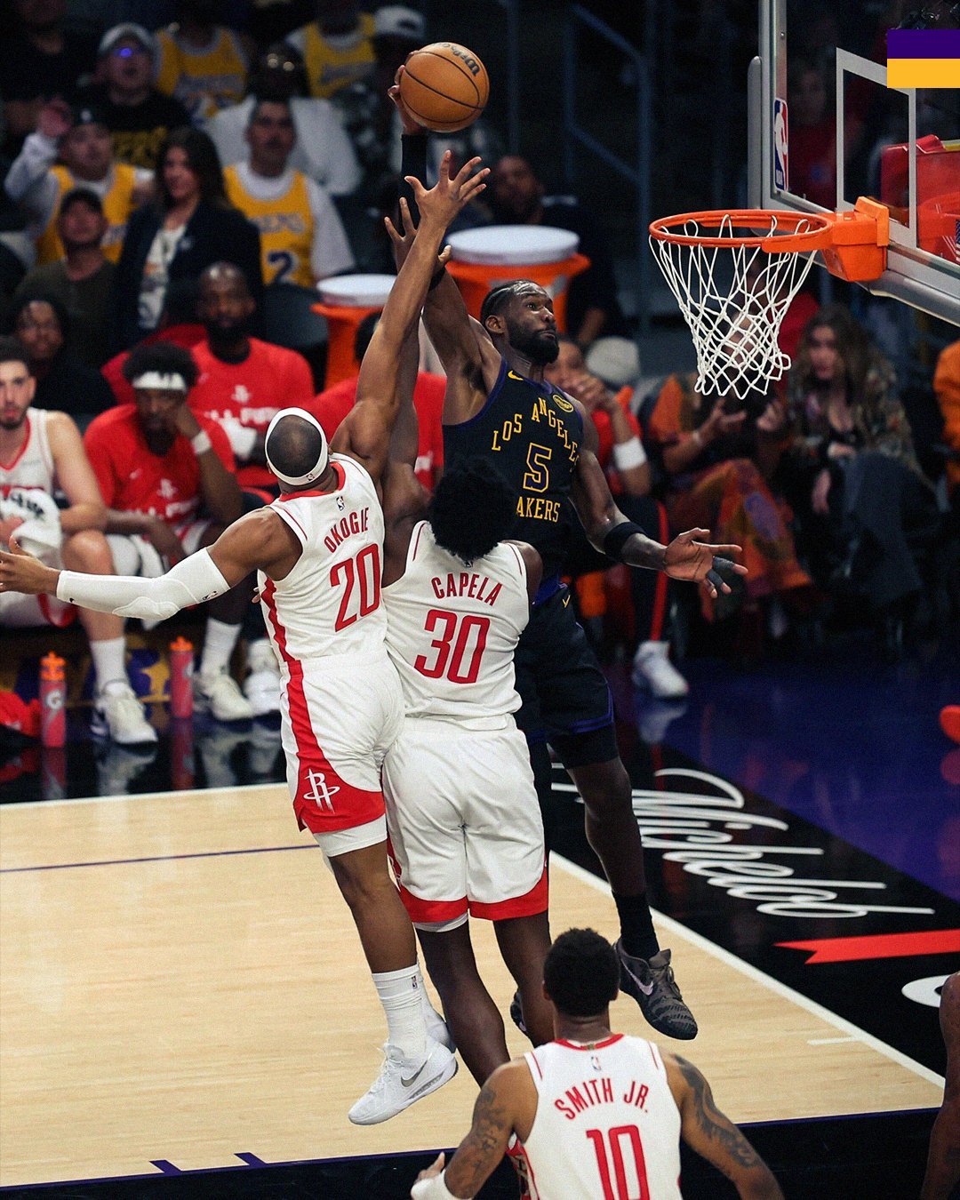 😤 DEANDRE 😤火箭vs湖人nba季后赛湖人国度洛杉矶湖人