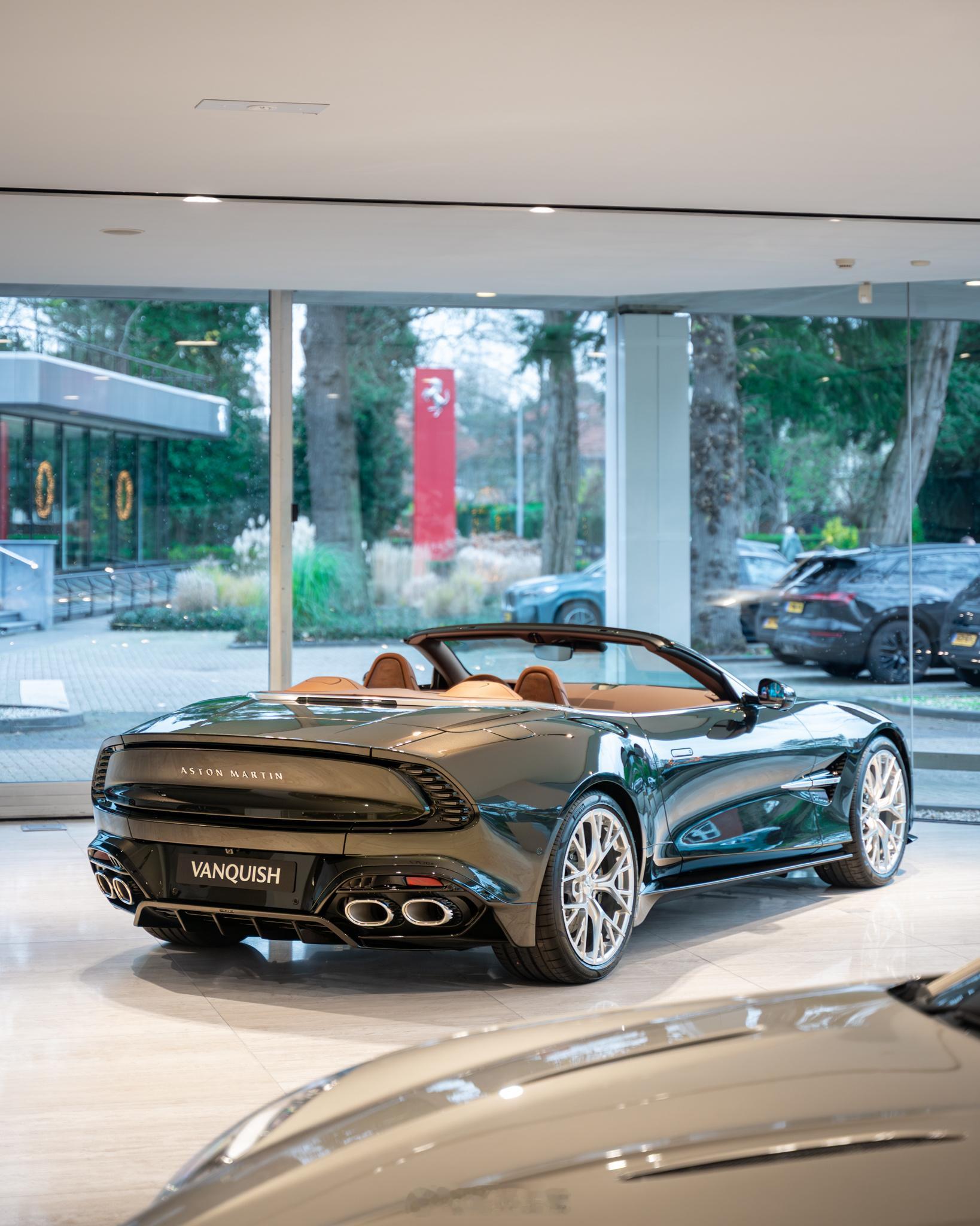 阿斯顿马丁Vanquish VolanteMinotour Green/哈瓦那棕