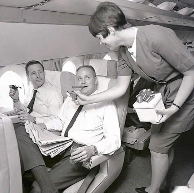 1953 年至 1970 年间，美国联合航空（United Airlines）曾