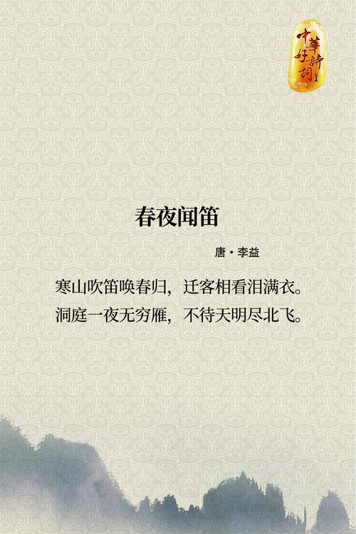 唐诗景物描写佳句230例（三十）

146、洞庭一夜无穷雁，不待天明尽北飞。
