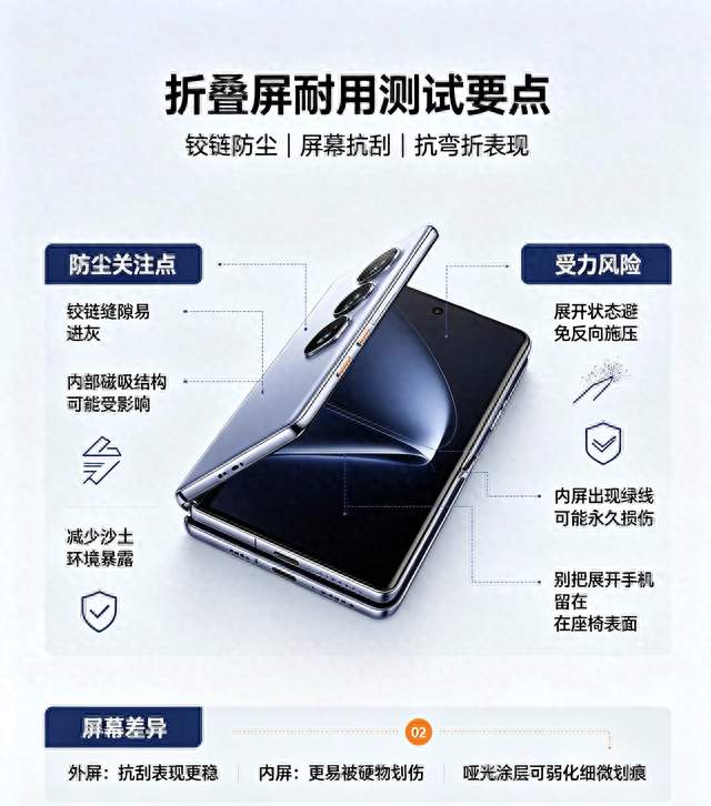 苹果首款折叠iPhone耐用实测：铰链防尘拉胯，内屏格外娇贵