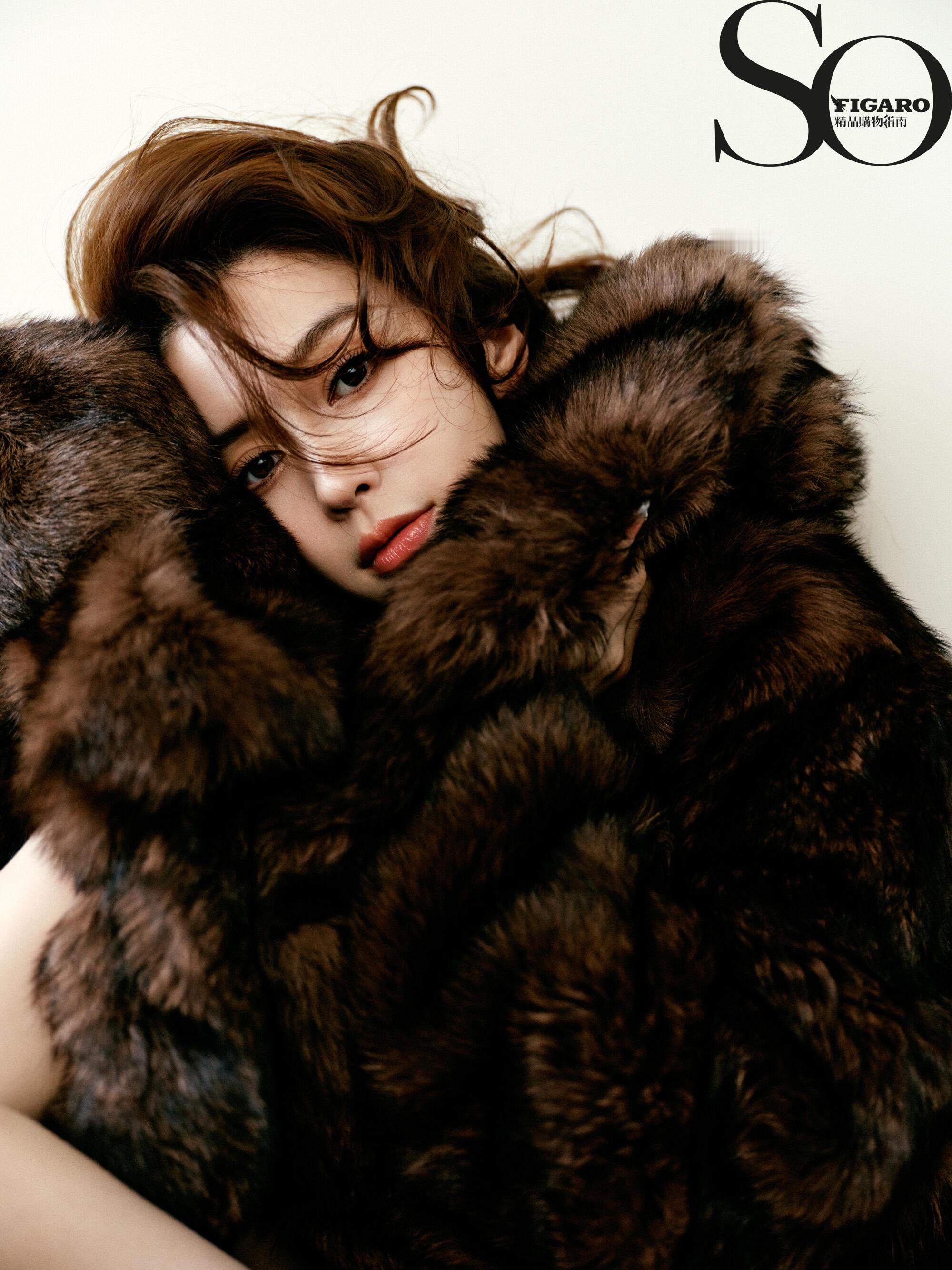 Angelababy亮相So Figaro新刊封面 ​​​