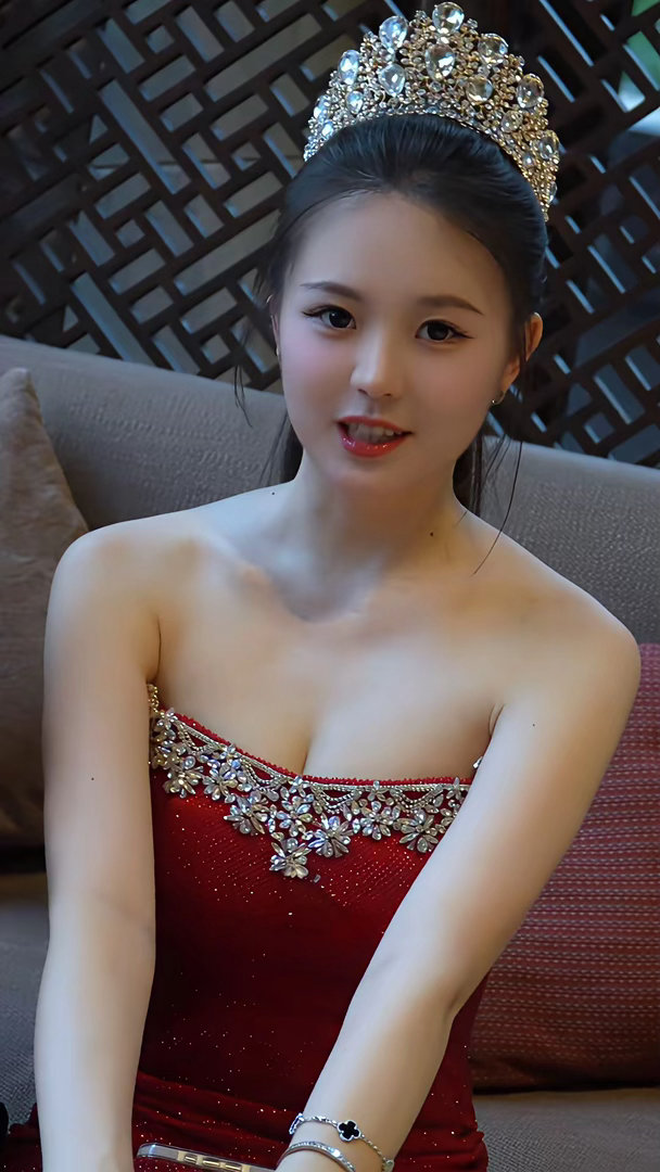 广西省花，世界小姐总决赛西部冠军刘世欣。纯天然美女，广西大学再读。 ​​​