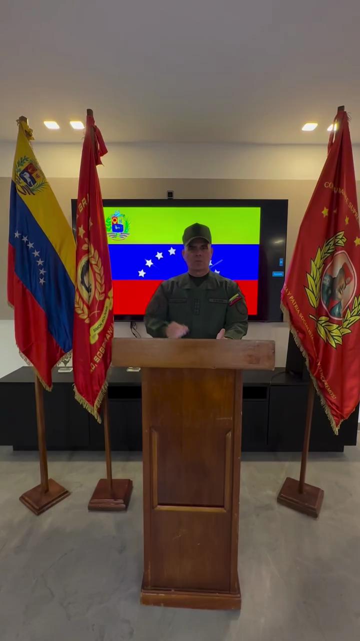 1月3日，委内瑞拉国防部长弗拉基米尔·帕德里诺·洛佩斯紧急表示，“委内瑞拉不会谈