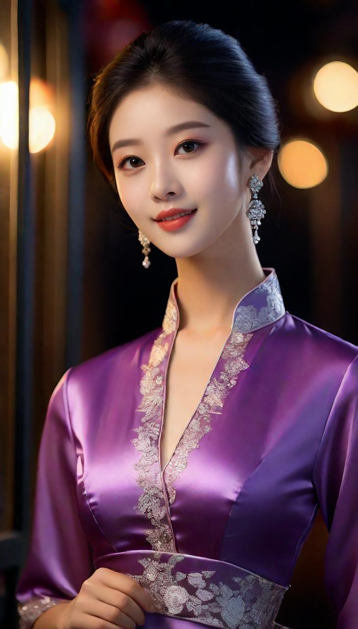 在那座城市的一隅，公园湖畔的夜晚悄然铺展，宛如一幅细腻的水墨画卷，静谧而深远，被