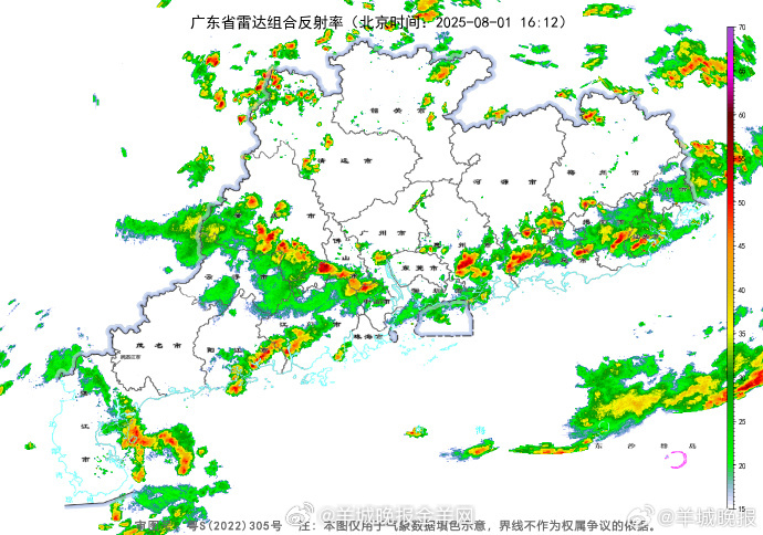 【晚高峰防“下开水”，#广州多区同时发布高温和雷雨大风预警信号# 】广州市气象台