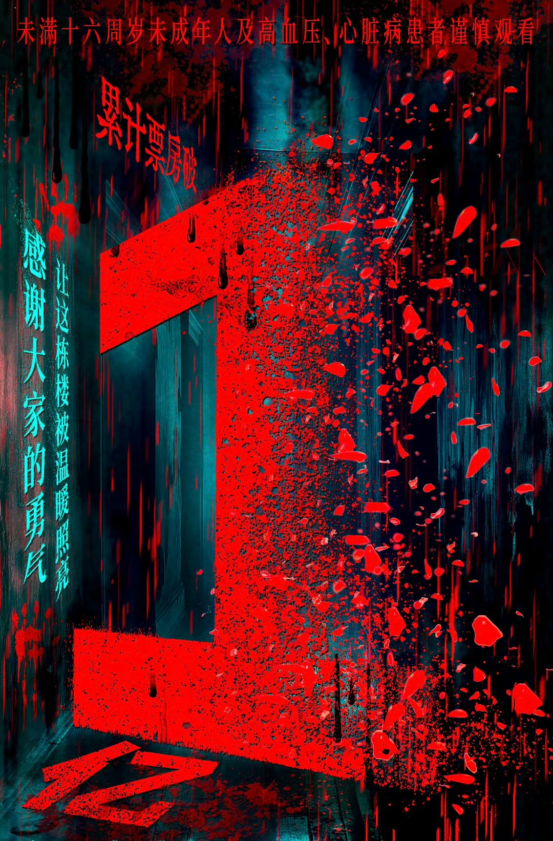国产恐怖片《鸳鸯楼·惊魂》票房居然破亿了！上映24天观影人次破300万，豆瓣热评