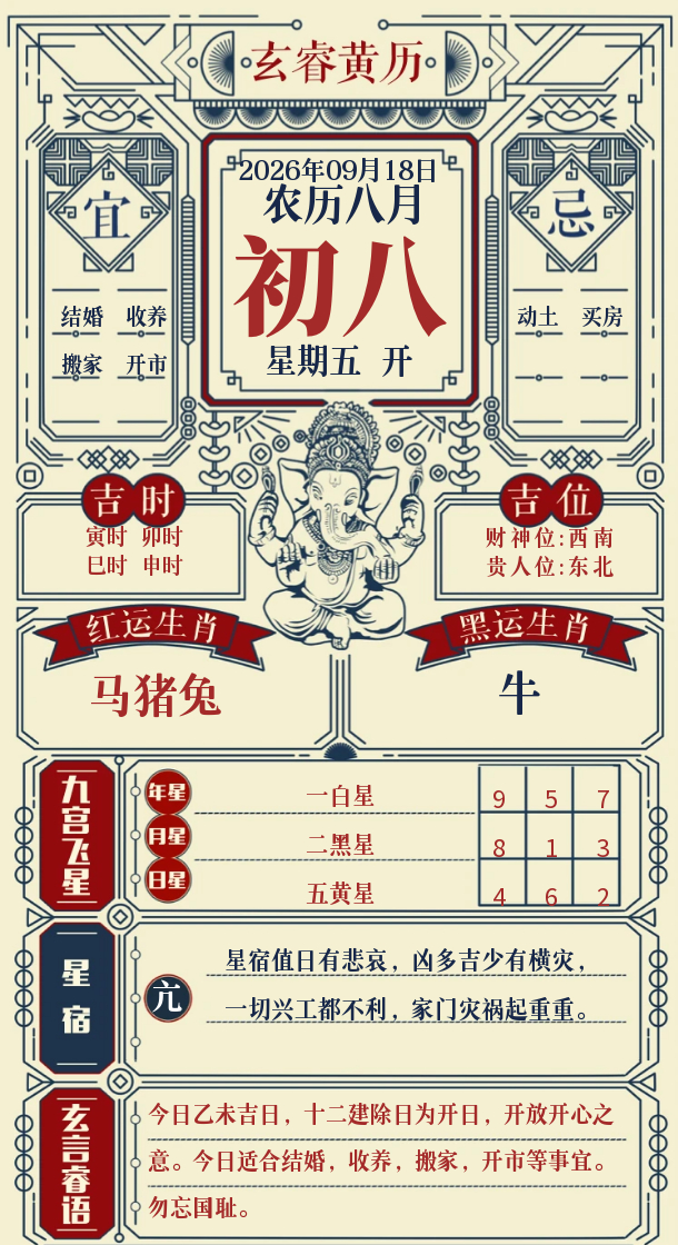 【明日黄历】 ​​​