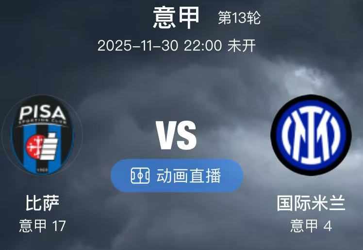 023 比萨 VS 国际米兰（情报）1.比萨赛前遭受沉重打击，他们的边路老将夸德
